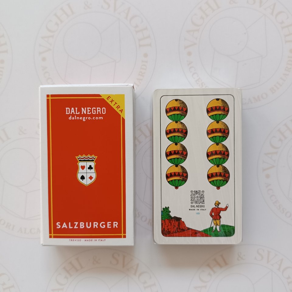 CARTE DA GIOCO DAL NEGRO SALZBURGER EXTRA