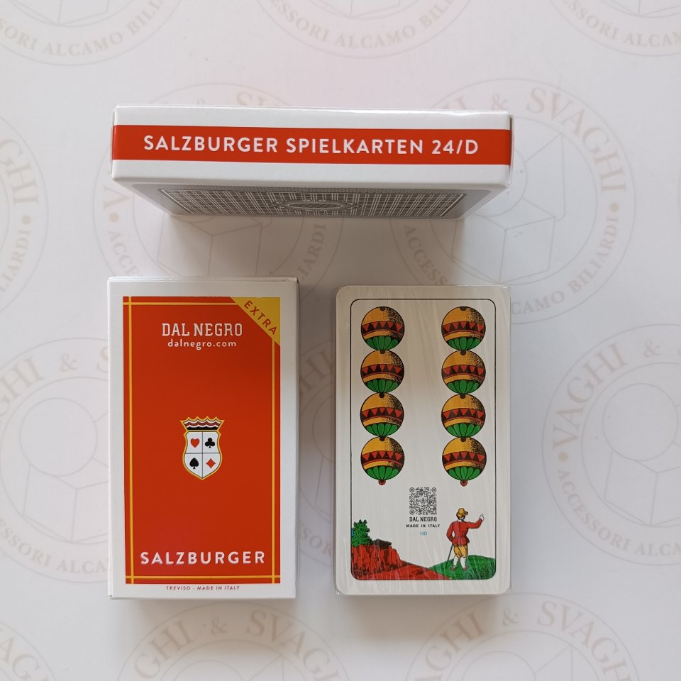 CARTE DA GIOCO DAL NEGRO SALZBURGER EXTRA