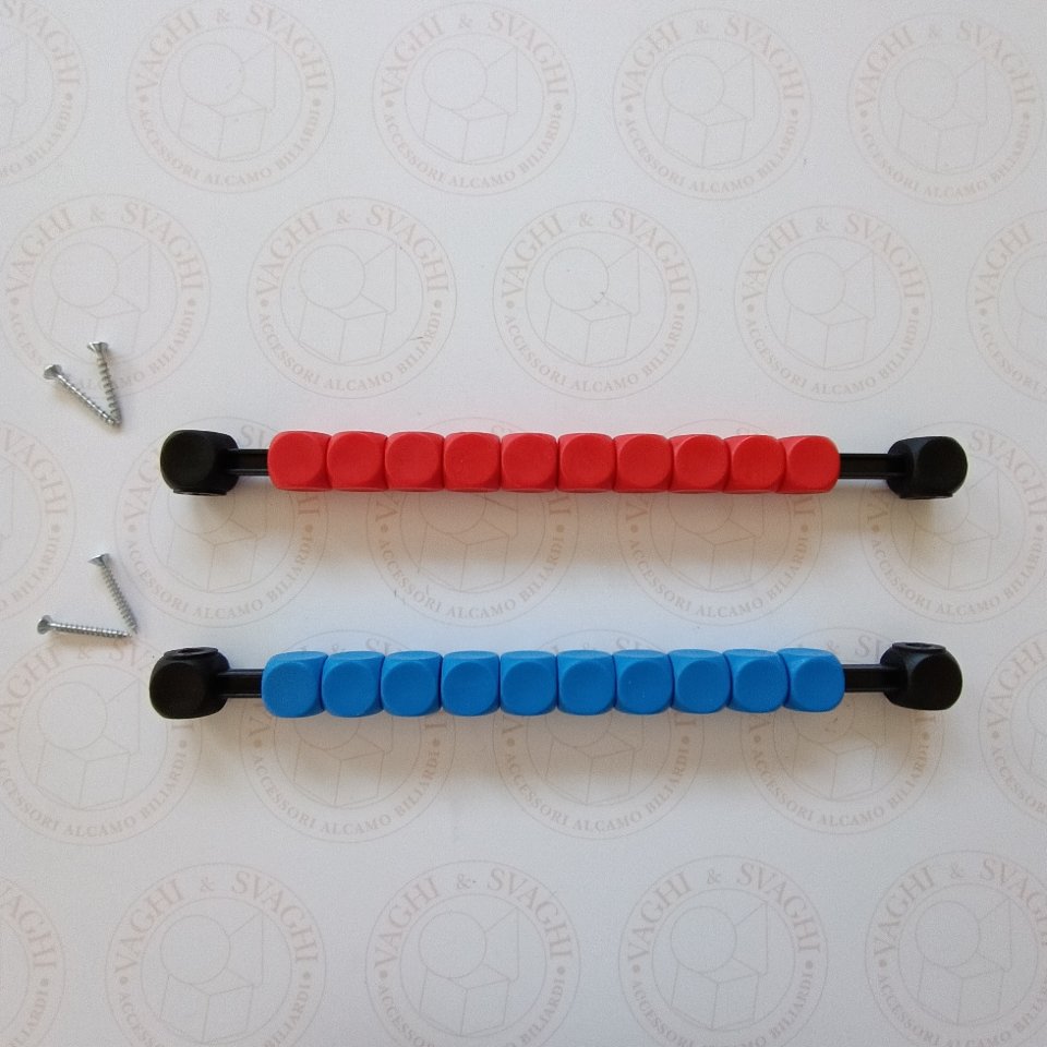 SEGNAPUNTI PER CALCIO BALILLA FRIM SPORT COPPIA BLU/ROSSO