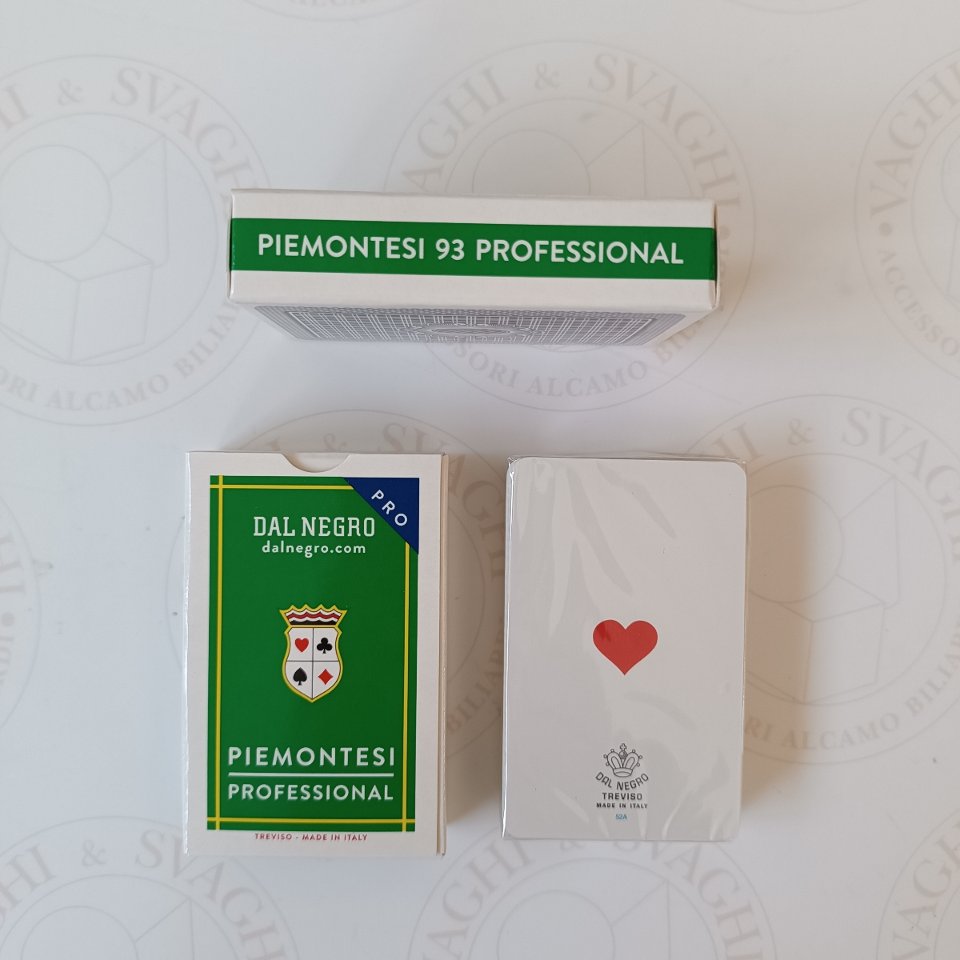 CARTE PIEMONTESI DAL NEGRO N° 93 PRO DA 36 CARTE