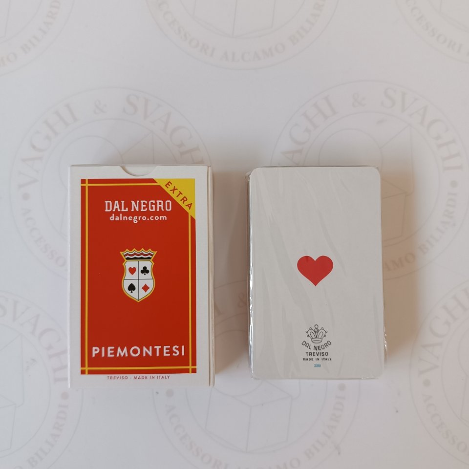 CARTE PIEMONTESI N. 93 EXTRA DAL NEGRO DA 40 CARTE