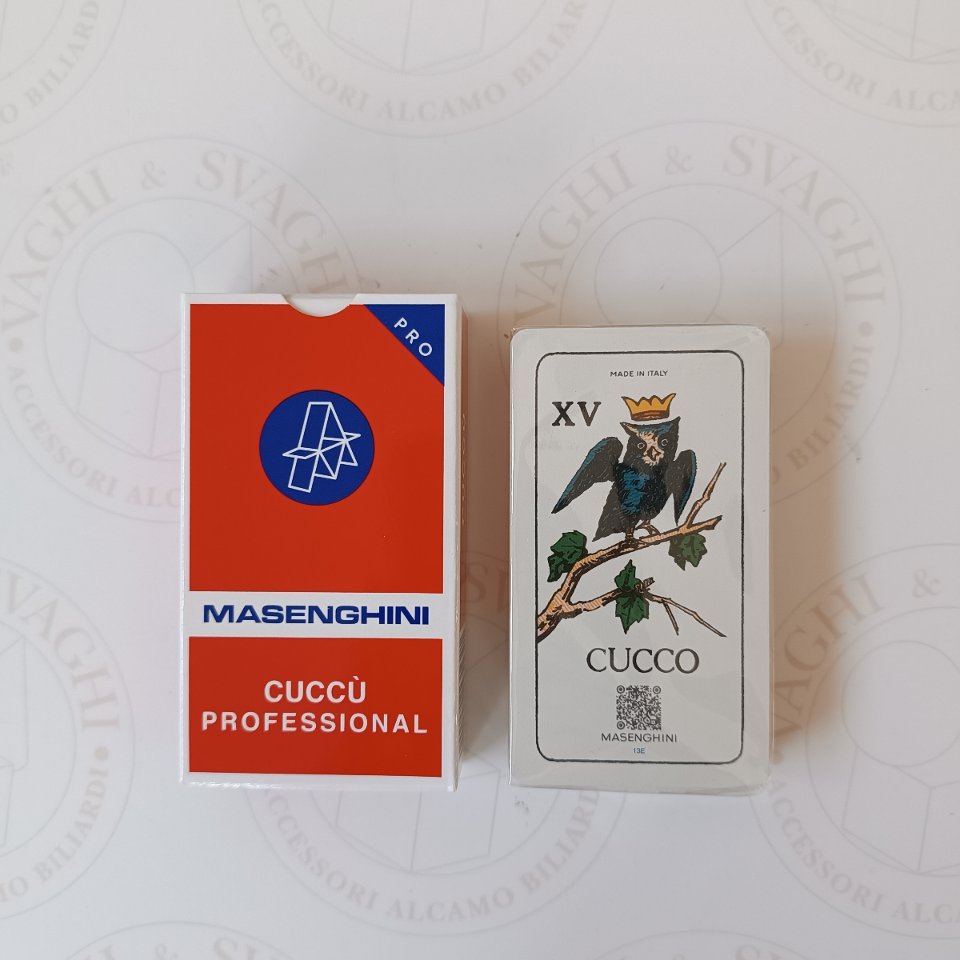 CARTE DA GIOCO MASENGHINI CUCCU' PLASTICA