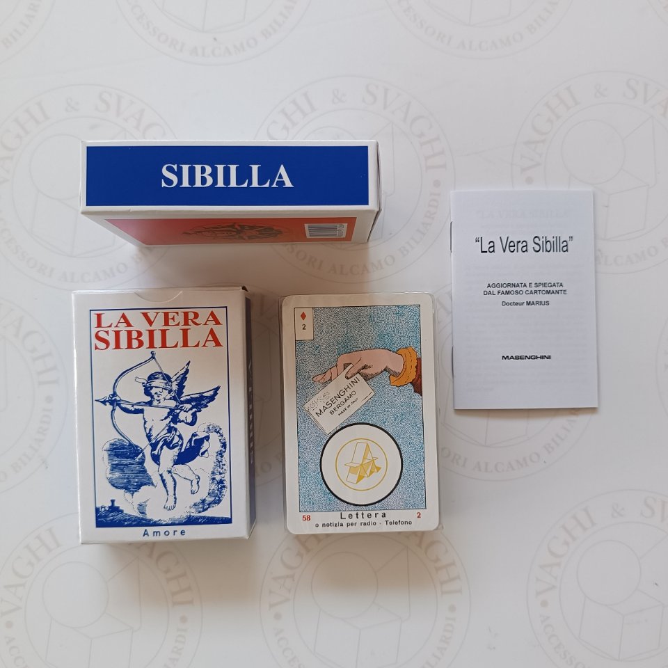CARTE TAROCCO MASENGHINI LA VERA SIBILLA
