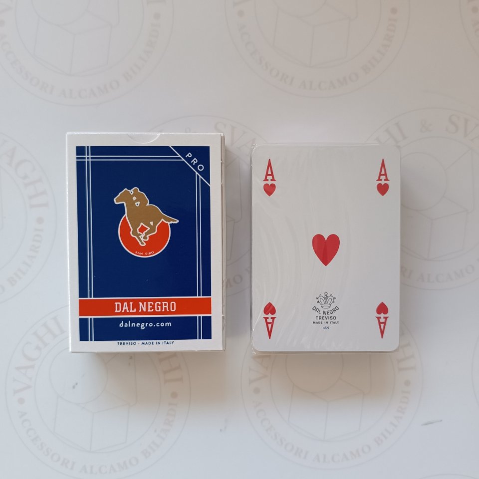 CARTE POKER DAL NEGRO SAN SIRO A1 BLU PRO
