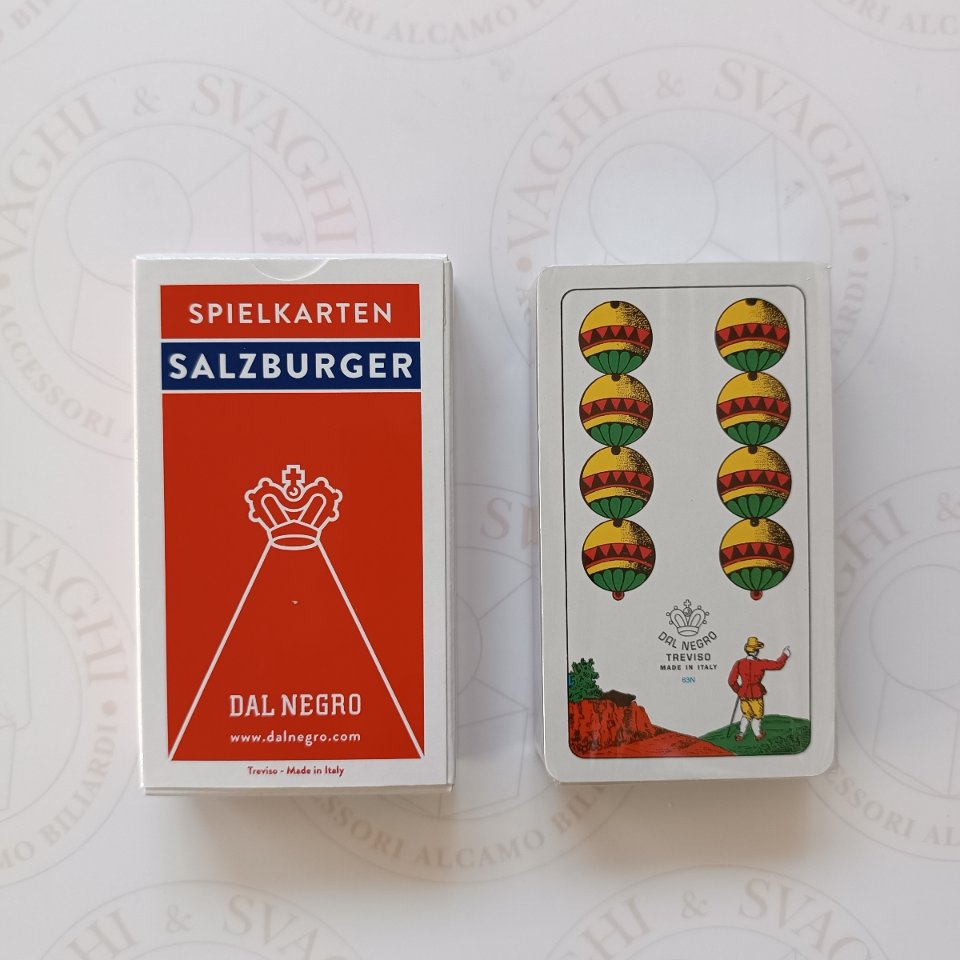 CARTE SALISBURGHESI DAL NEGRO (SALZBURGER) ITALIA