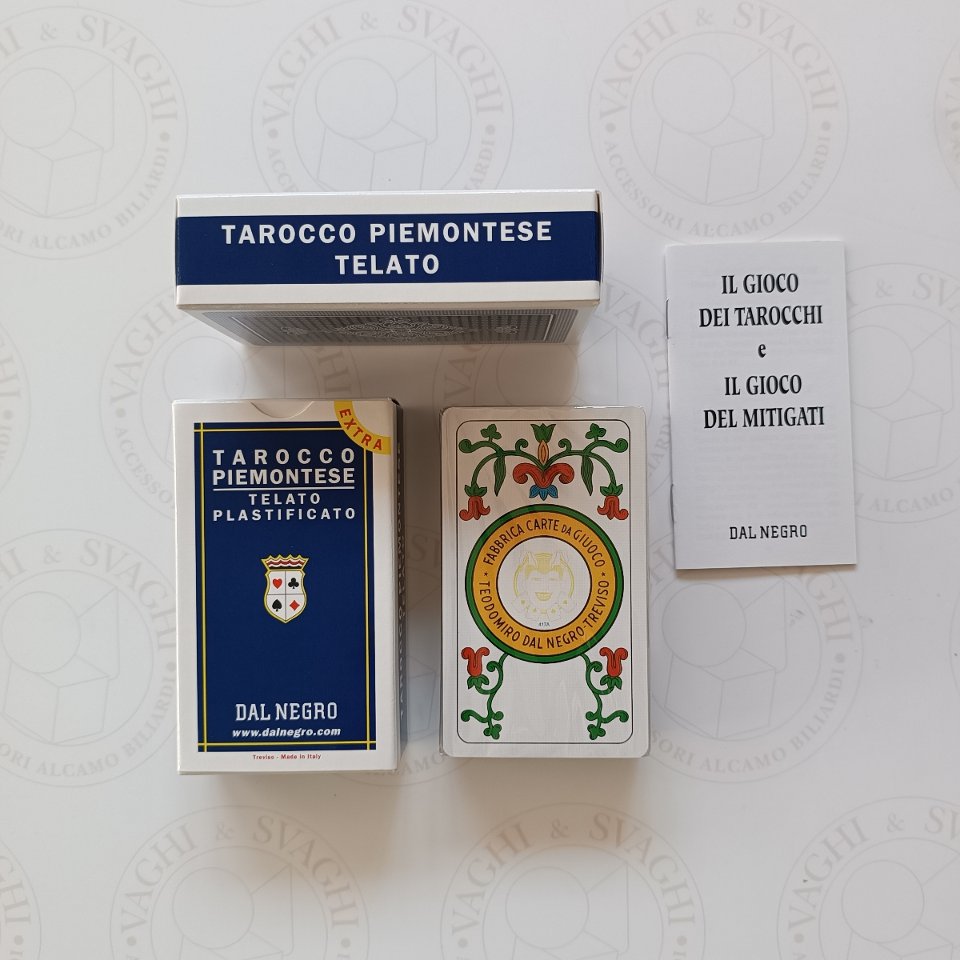 CARTE DAL NEGRO TAROCCO PIEMONTESE  EXTRA 78 B
