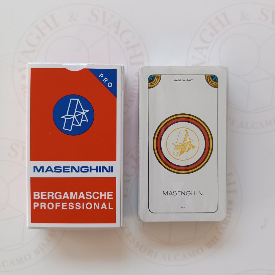 CARTE DA GIOCO MASENGHINI BERGAMASCHE N. 54 PRO