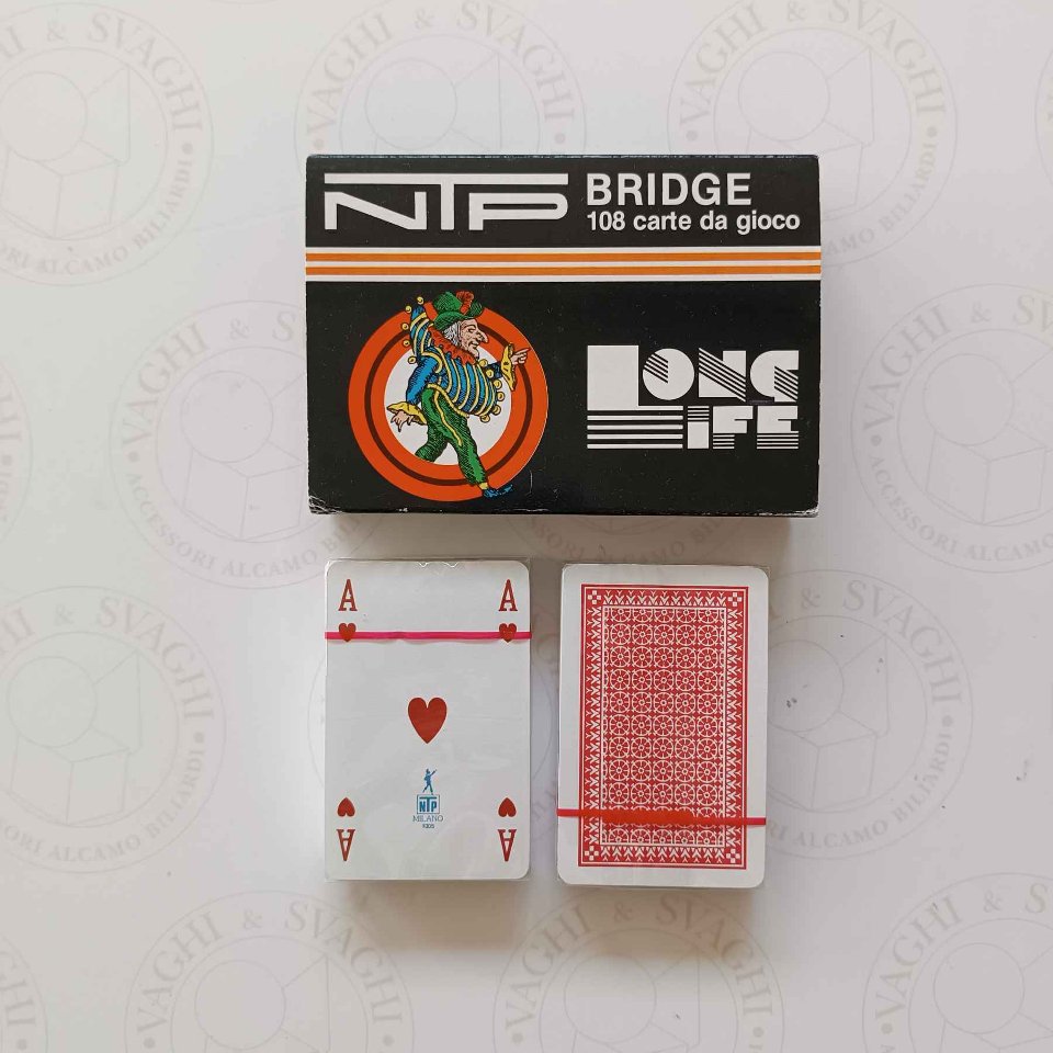 CARTE BRIDGE NTP IRIS 108 IN PVC