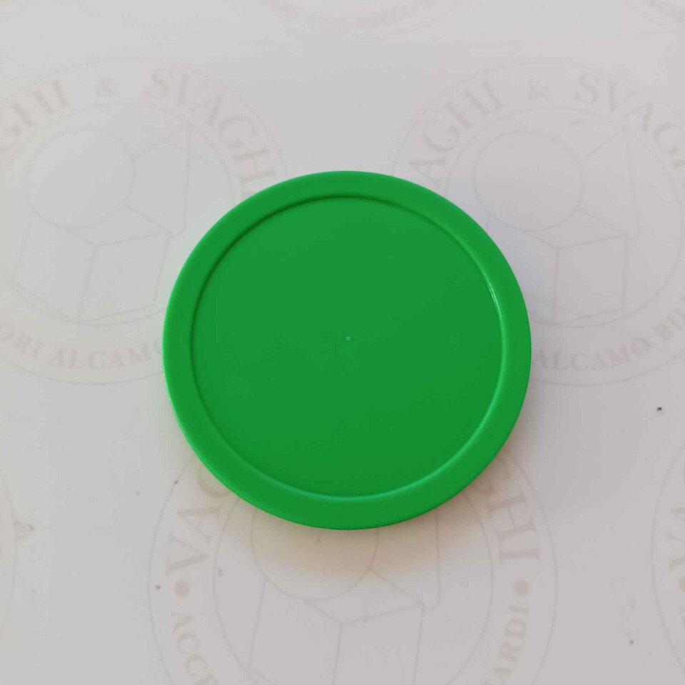 DISCHETTO AIR HOCKEY NORDITALIA ECO VERDE DIAMETRO 82 MM.