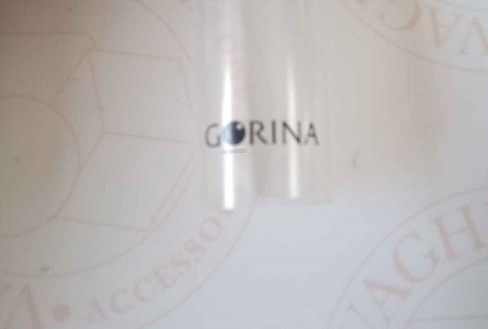 TUBOLARE IN SILICONE GORINA TRASPARENTE