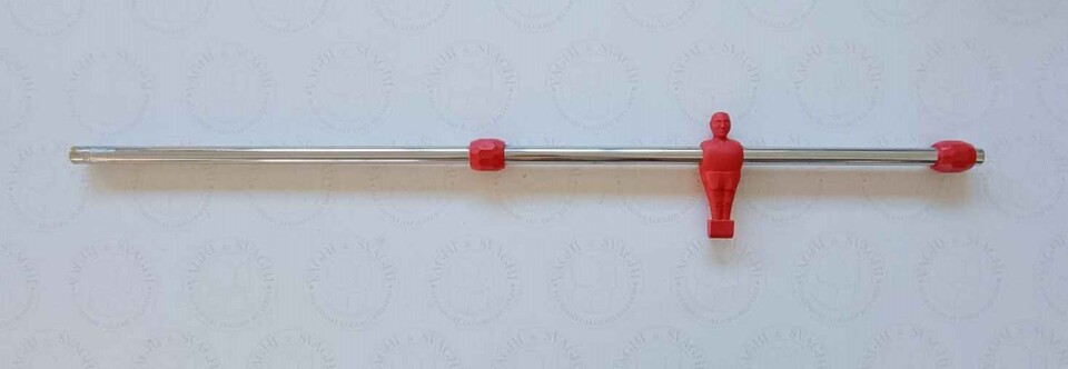 SET ASTE ESTERNE TELESCOPICHE NORDITALIA DIAM. 16 MM PIEDE TONDO
