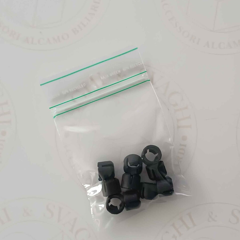 BOCCOLINA  A SCATTO GARLANDO PER TONDINO  DIAM 16 MM SET 10 PZ.