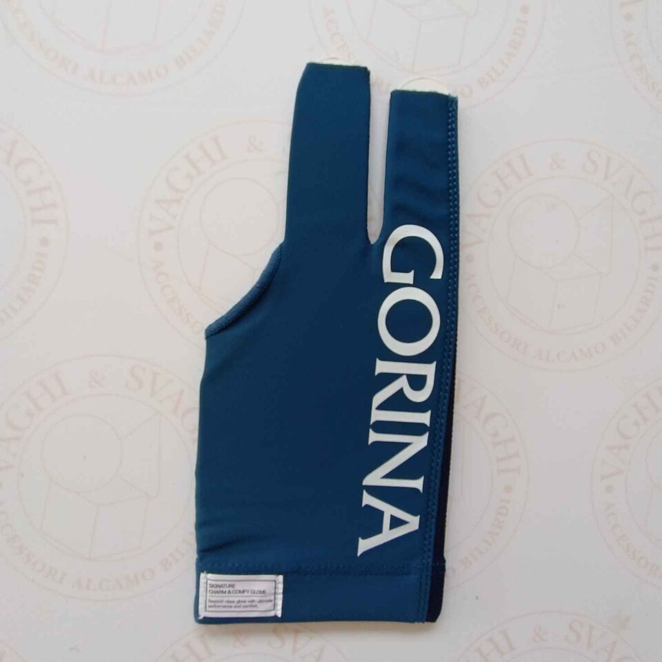 GUANTO DA BILIARDO GORINA MANO SX BLU