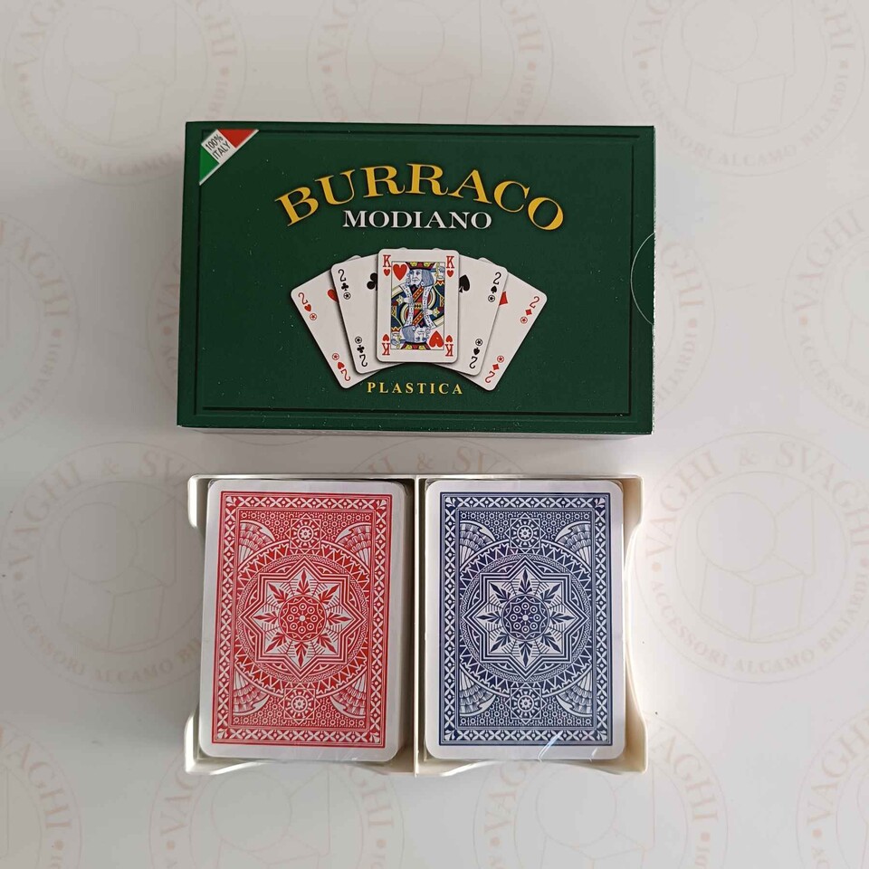 CARTE BURRACO MODIANO 100% PLASTICA