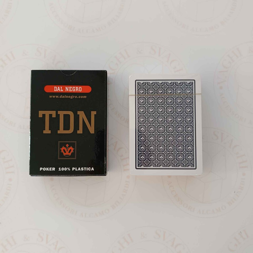 CARTE DA GIOCO TDN POKER DORSO BLU