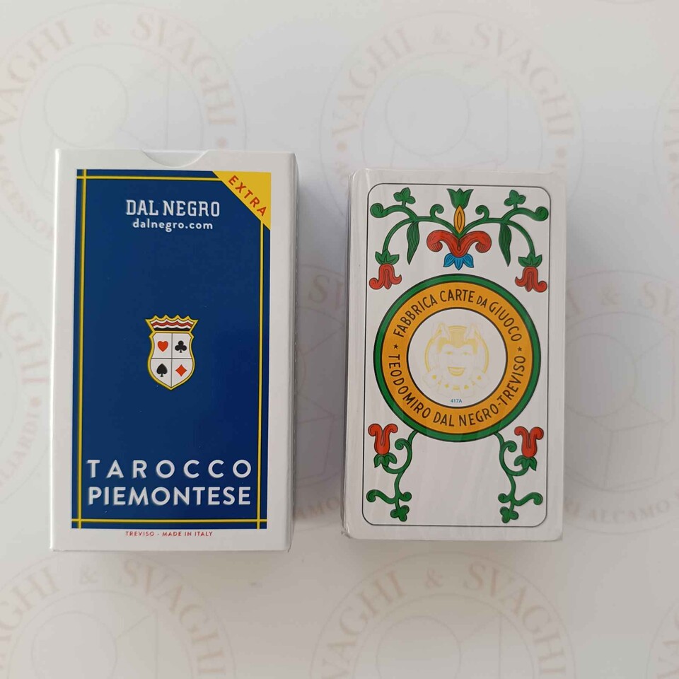 CARTE DAL NEGRO TAROCCO PIEMONTESE  EXTRA 78 B
