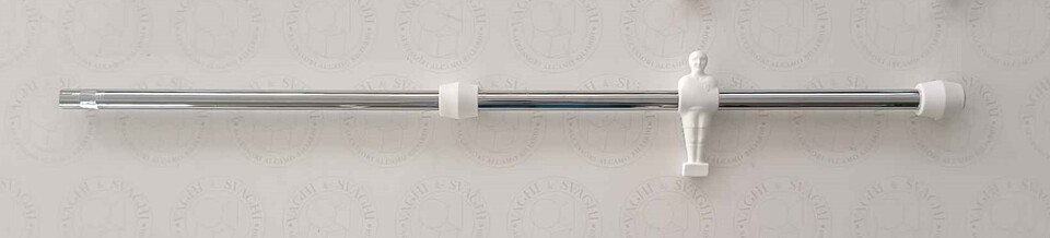 SERIE ASTE ESTERNE ROBERTO SPORT DIAM. 18 X 790 MM OMINI BIANCHI