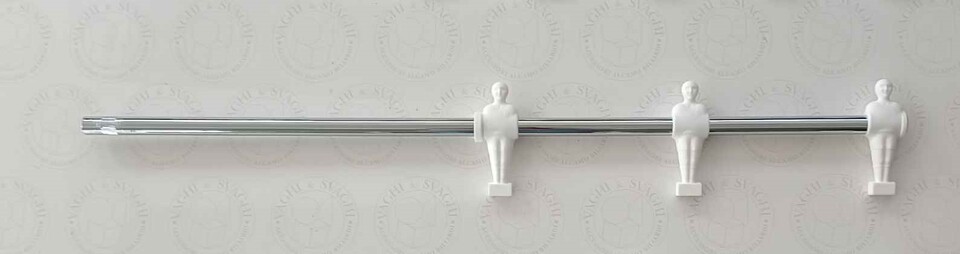 SERIE ASTE ESTERNE ROBERTO SPORT DIAM. 18 X 790 MM OMINI BIANCHI