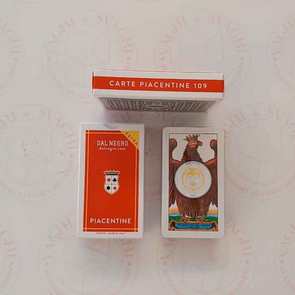 CARTE PIACENTINE DAL NEGRO N. 109  EXTRA