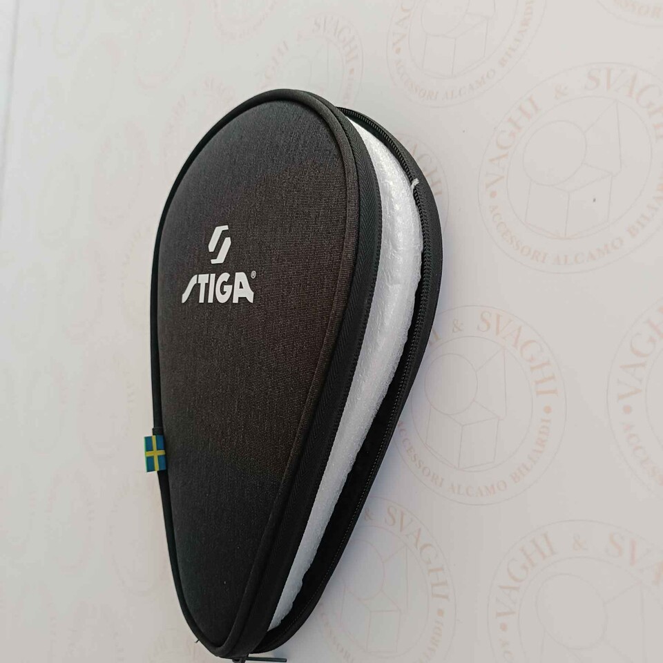 CUSTODIA PER RACCHETTA DA PING PONG STIGA RIVAL ECO NERA
