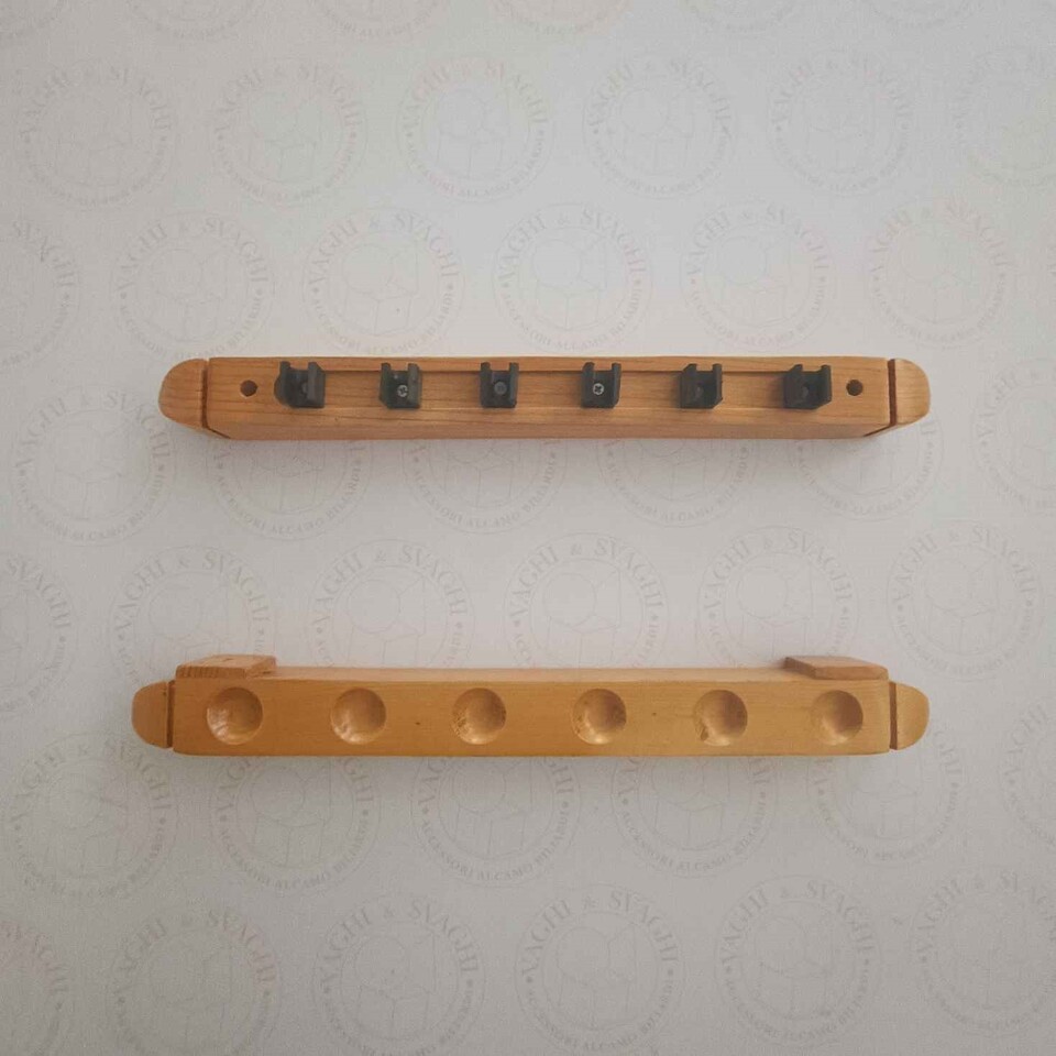 PORTASTECCHE DA PARETE 6 POSTI