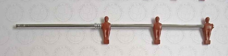 SERIE ASTE ESTERNE GARLANDO OMETTI AVORIO/MARRONE