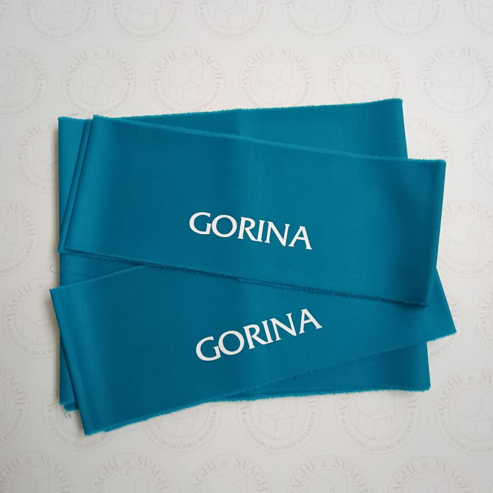 PANNO X SPONDE DA BILIARDO GORINA L TURCHESE CON SERIGRAFIA