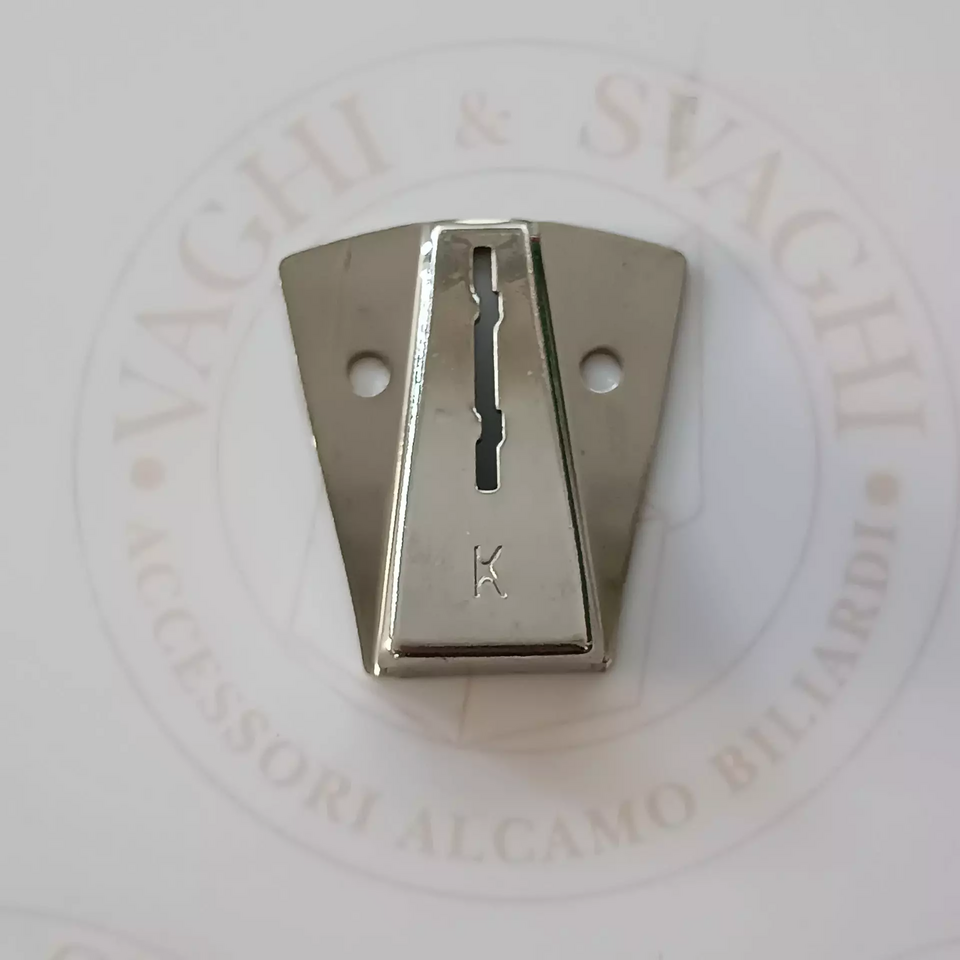 GETTONIERA PER CALCIO BALILLA GARLANDO IN LAMIERA PER GETTONI KING