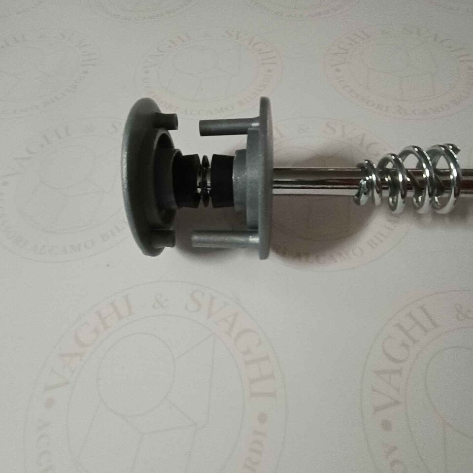 ASTINA INTERNA GARLANDO PER ASTA RIENTRANTE BOCCOLA SILVER