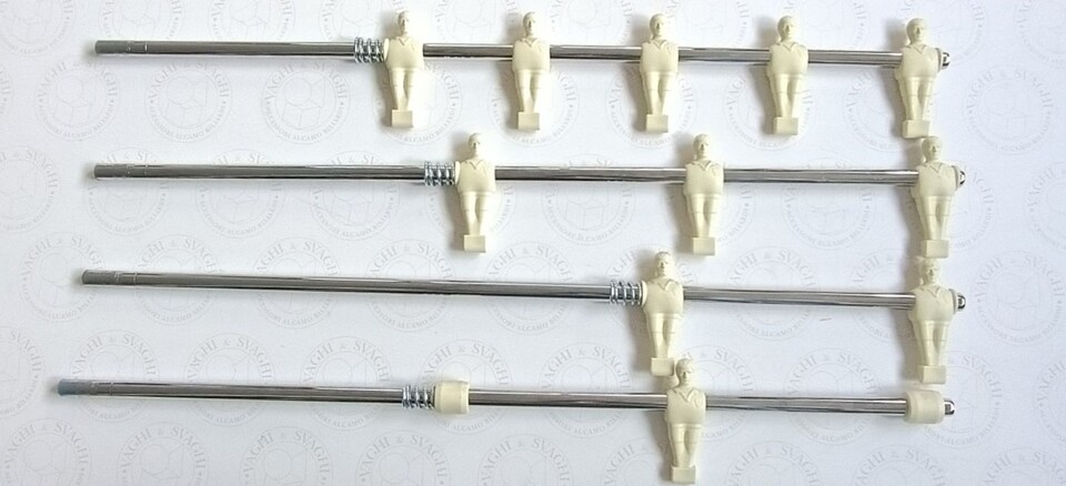 SERIE ASTE ESTERNE GARLANDO OMETTI AVORIO