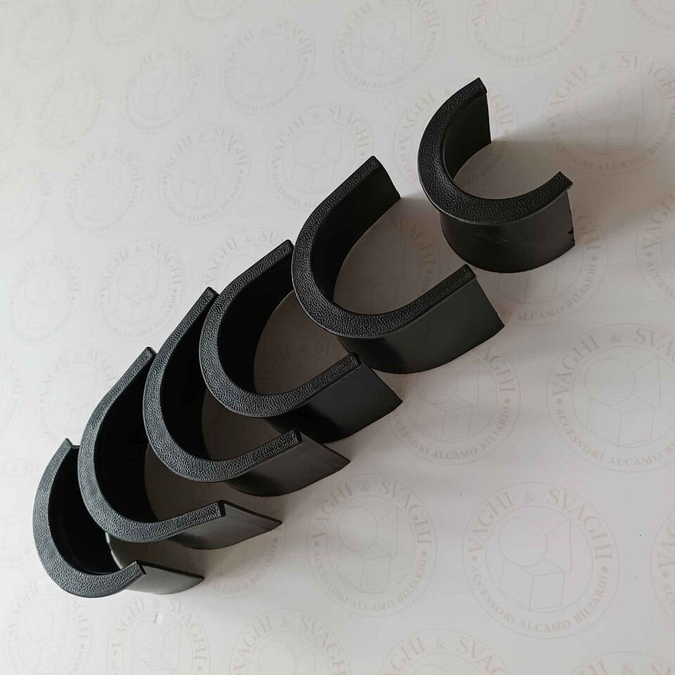 POCKET NERO SET 6 PEZZI GARLANDO BUCA PICCOLA CM 9,5