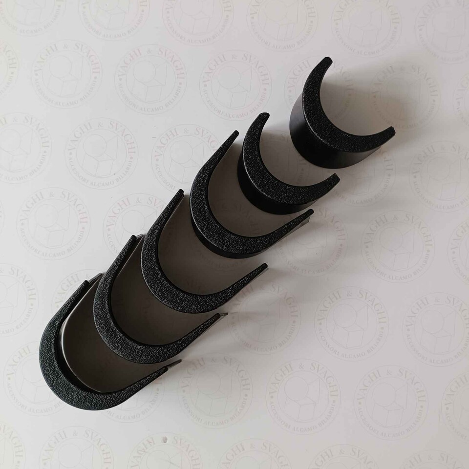 POCKET NERO SET 6 PEZZI GARLANDO BUCA LARGA DA 11 CM