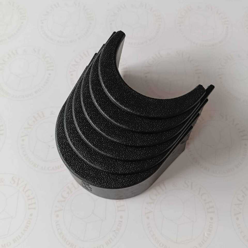 POCKET NERO SET 6 PEZZI GARLANDO BUCA LARGA DA 11 CM