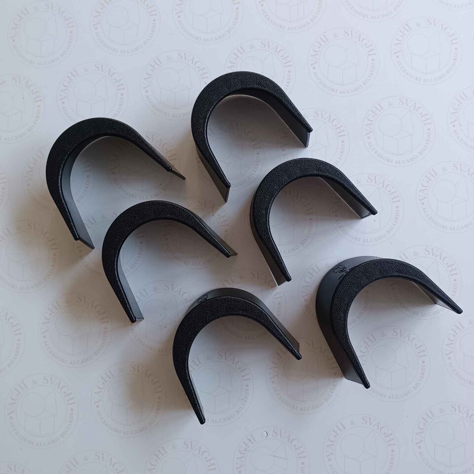 POCKET NERO SET 6 PEZZI ROBERTO SPORT LINERS MM 75