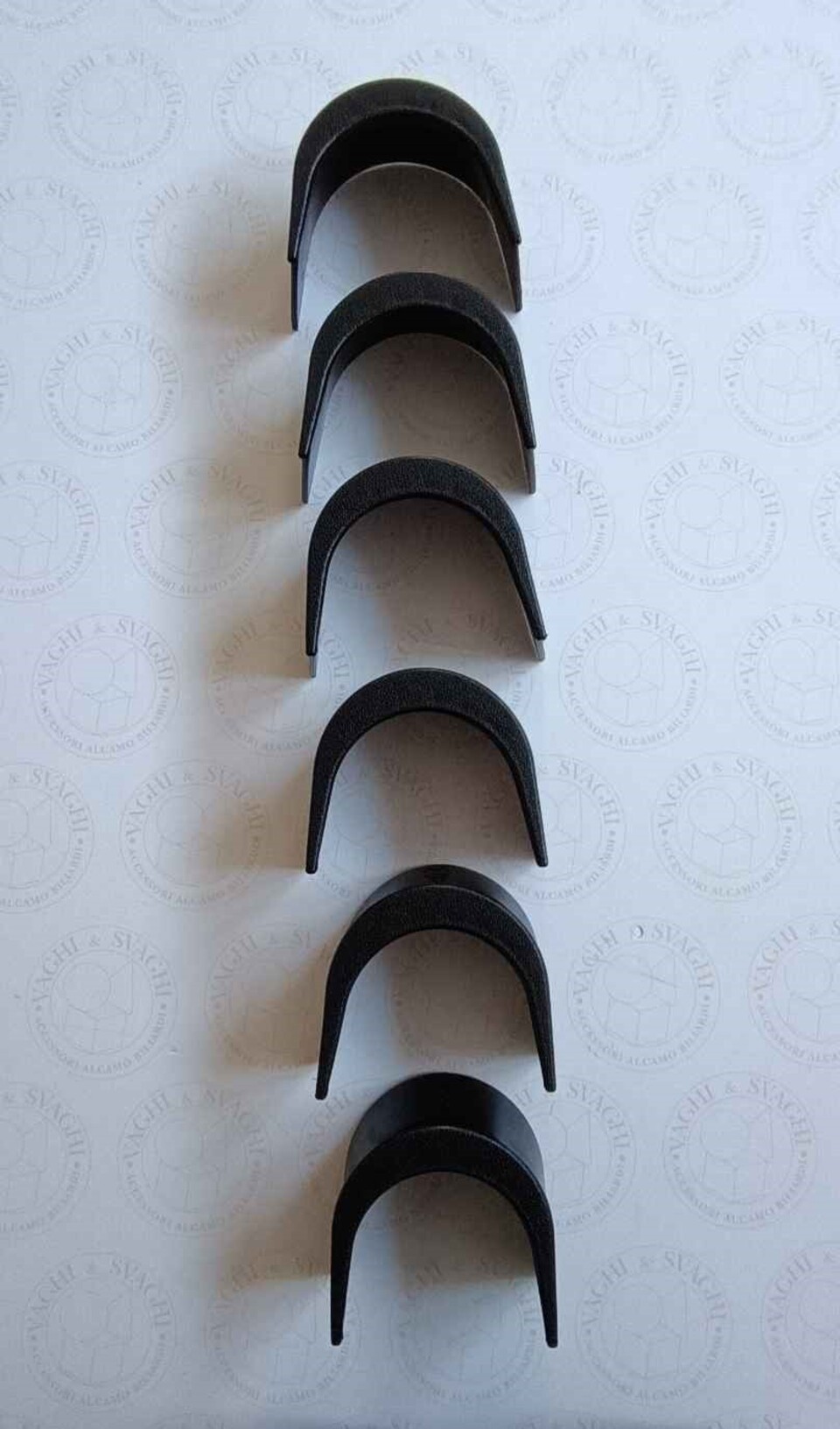 POCKET NERO SET 6 PEZZI ROBERTO SPORT LINERS MM 75