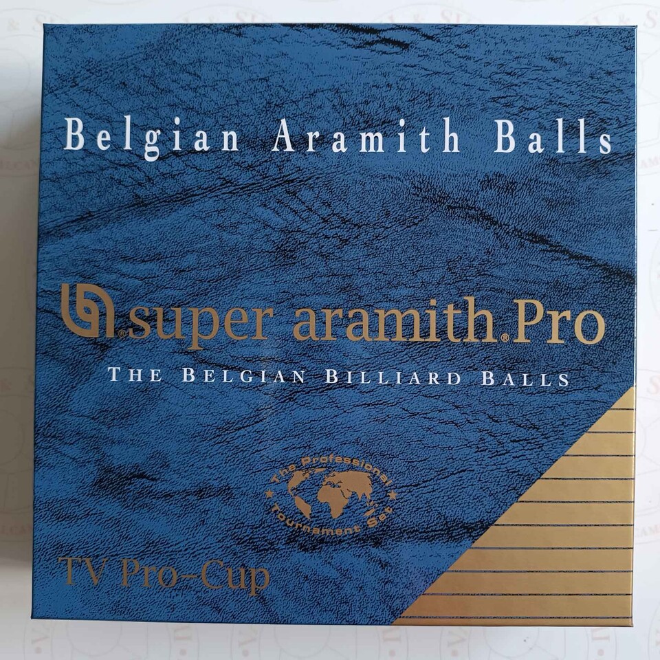 BILIE SET POOL SUPER ARAMITH PRO TV-CUP DIAM. 57,2 MM.