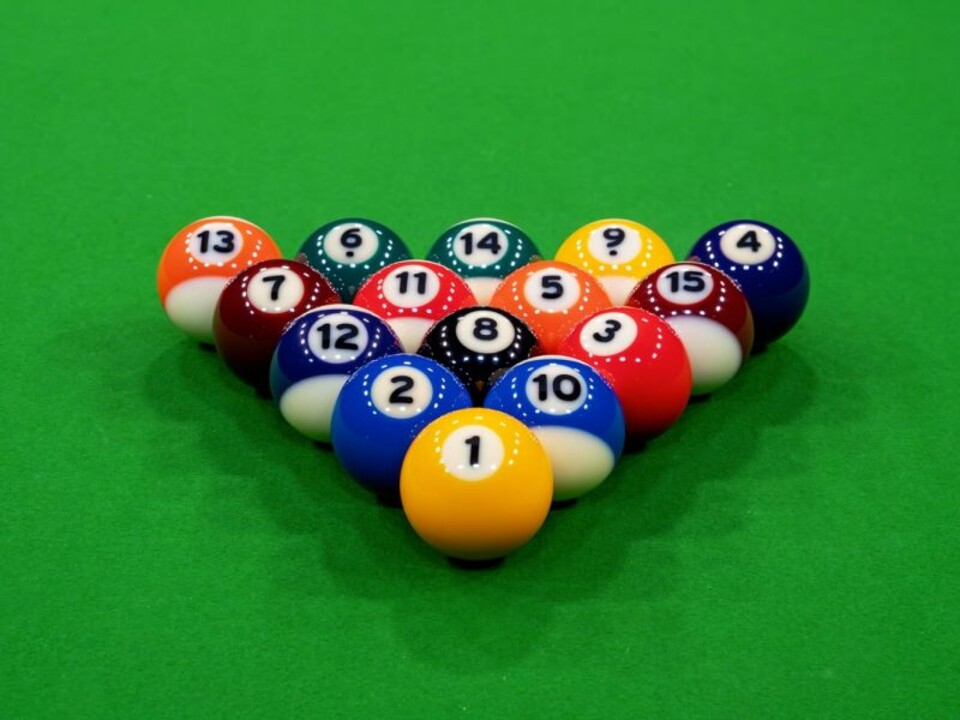 BILIE SET POOL VANADIUM DYNASPHERES 5M DIAM. 57,2 MM.