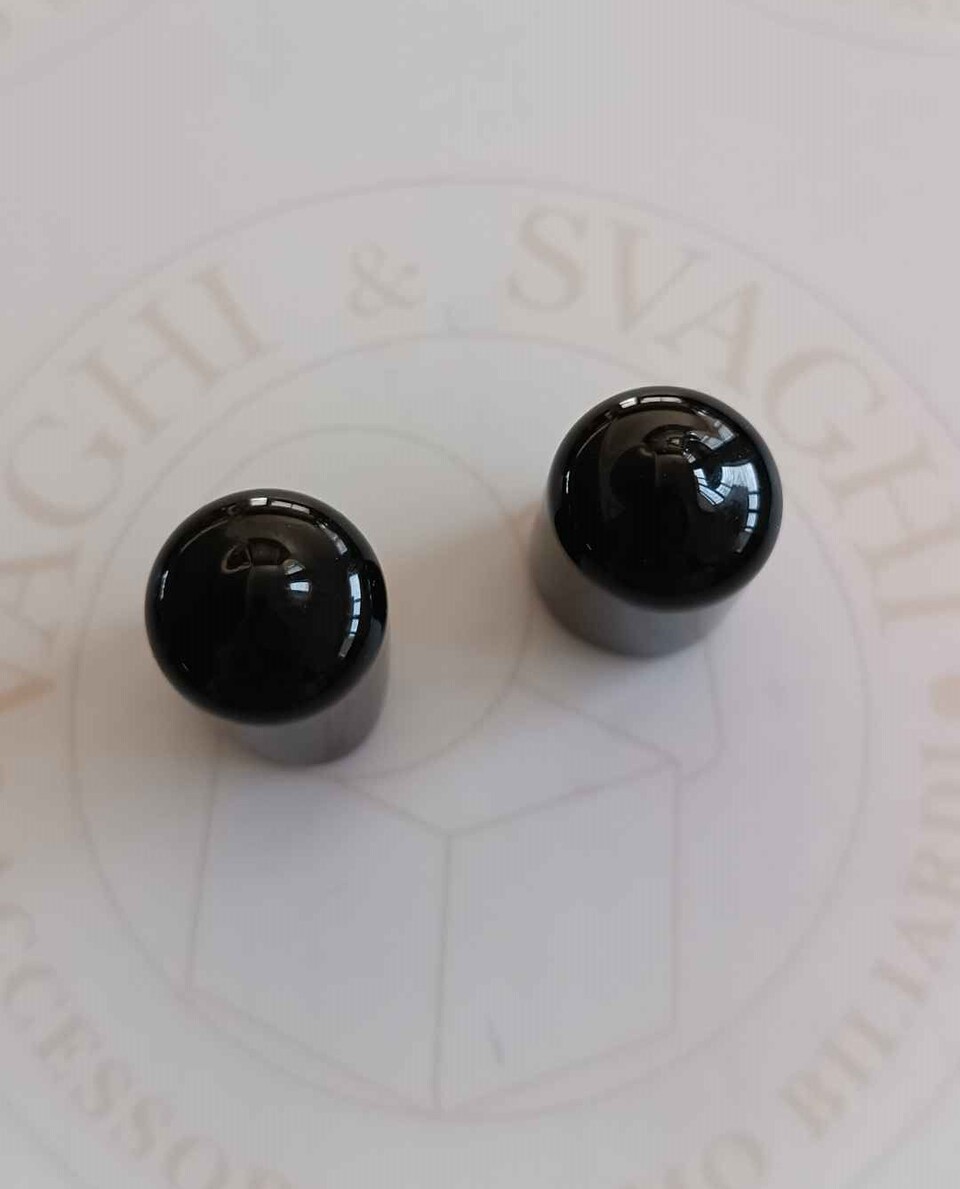 PROTEGGI CUOIO NERO SET 2 PZ. DIAM. 13,5 MM
