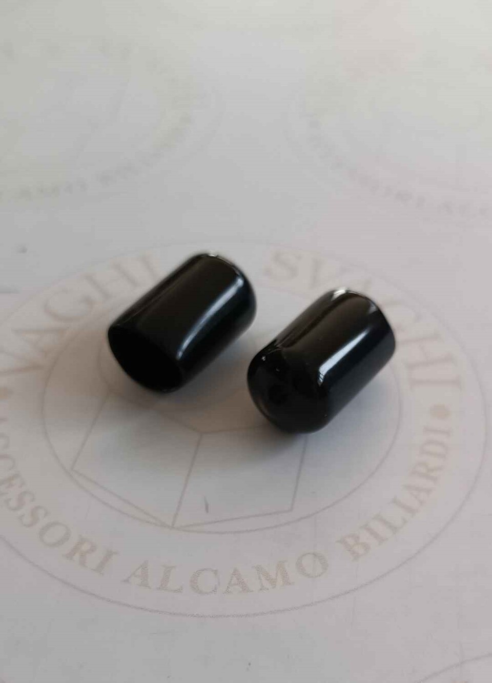 PROTEGGI CUOIO NERO SET 2 PZ. DIAM. 13,5 MM
