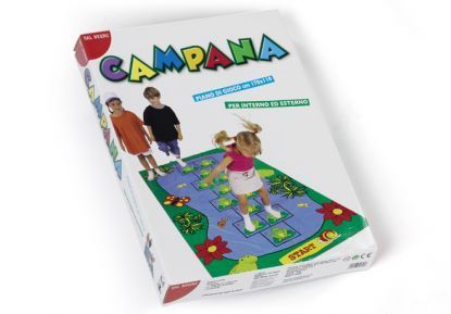 GIOCO CAMPANA DAL NEGRO TELO IN PLASTICA