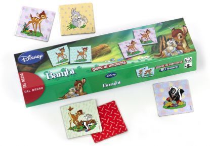 CARTE PER GIOCO DI MEMORIA DAL NEGRO DISNEY