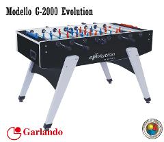 CALCIO BALILLA GARLANDO MODELLO G-2000 EVOLUTION