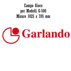 CAMPO GIOCO GARLANDO PER MODELLI G 500 MIS.1205 X 705 MM.