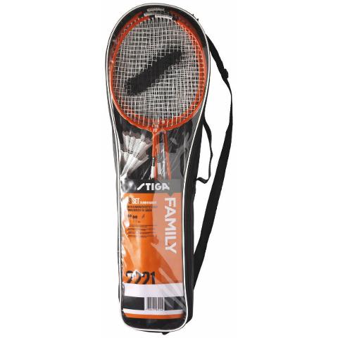 RACCHETTE BADMINTON GARLANDO FAMILY  STIGA SET.4