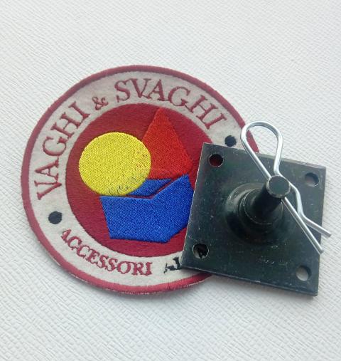 PIASTRA PER MOLLA A GAS GARLANDO PER SOSTEGNO DI SICUREZZA