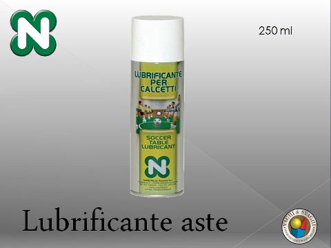 SPRAY LUBRIFICANTE PER ASTE CALCIO BALILLA NORDITALIA ML.250