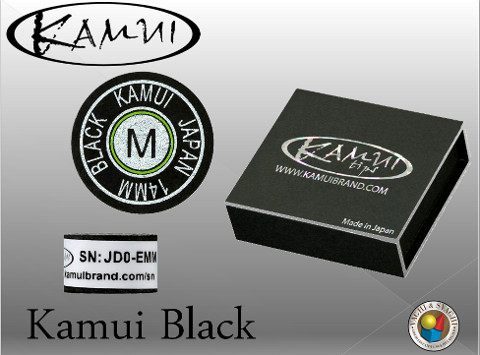 CUOIO KAMUI BLACK MEDIUM DIAM. 14 MM