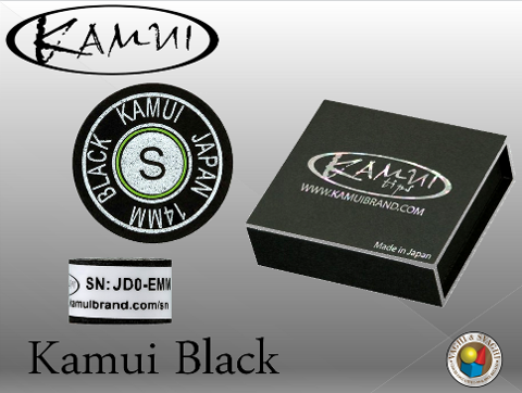 CUOIO KAMUI BLACK SOFT DIAM 14 MM