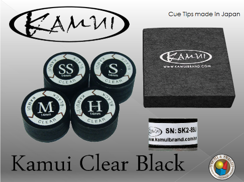 CUOIO  KAMUI BLACK CLEAR SUPER SOFT DIAM. 14 MM