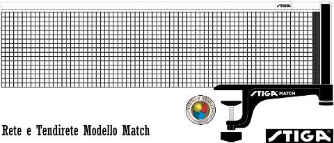 RETE E TENDIRETE STIGA MATCH